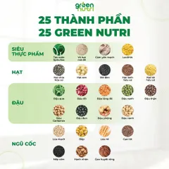[Nhập khẩu 100%] Sữa Hạt Ngũ Cốc 25 Green Nutri , Avocado Lon 750g Chính Hãng