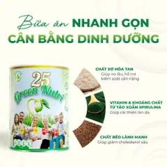 [Nhập khẩu 100%] Sữa Hạt Ngũ Cốc 25 Green Nutri , Avocado Lon 750g Chính Hãng