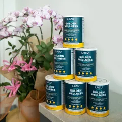 Combo 2 Lon Sữa Bột LAZU GOLDEN WELLNESS Lon 450g