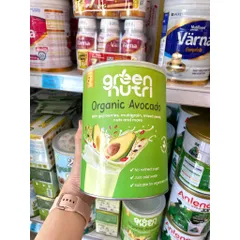 Sữa Hạt 25 Green Nutri Organic Avocado Lon 750g