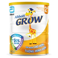 Combo 2 Lon Sữa Bột Abbott Grow Gold 2+ Lon 850g Cho Bé Trên 2 Tuổi