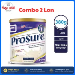 [Combo 2 Lon] Sữa bột Abbott Prosure dành cho người ung thư 380g