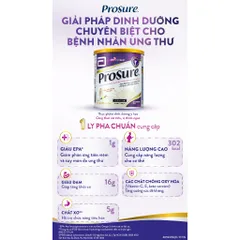 [Combo 2 Lon] Sữa bột Abbott Prosure dành cho người ung thư 380g