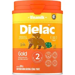 Sữa bột Dielac Alpha Gold 2 Lon 850g (cho bé từ 6 - 12 tháng tuổi) GIAO MẪU NGẨU NHIÊN