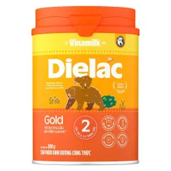 Sữa bột Dielac Alpha Gold 2 Lon 850g (cho bé từ 6 - 12 tháng tuổi) GIAO MẪU NGẨU NHIÊN