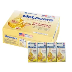 Thùng 24 Hộp Sữa Pha Sẵn Nutricare Metacare Opti Lactoferin 110ml/180ml, Cho bé từ 1 tuổi