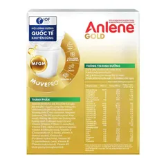 Sữa bột Anlene Gold 5x Hương Vani Hộp Giấy 1.2kg