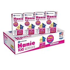 Thùng 48 Hộp Sữa Bột Pha Sẵn Nutricare Hanie Kid 110ml - Cho trẻ biếng ăn và suy dinh dưỡng