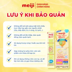 Hộp 4 Thanh Sữa Công Thức Meiji Thanh Infant Formula EZcube - Nhập khẩu chính hãng hộp 4 thanh (108g)