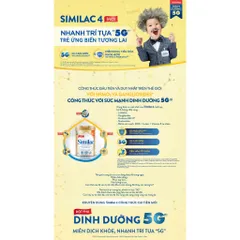 Combo 2 lon Sữa Bột Similac 5G Số 2+ Lon 800g