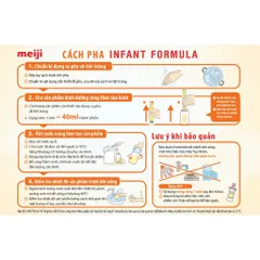 Sữa Meiji Thanh Nhập Khẩu Số 0 hộp 20 Thanh (540g) Cho bé 0 - 12 tháng