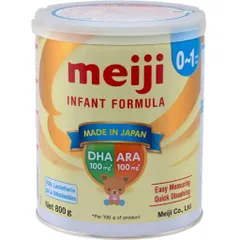 Sữa Bột Meiji Nhập Khẩu Infant Formula Lon 800g (Cho bé 0 - 1 tuổi)
