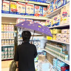 Dù bấm bật tự động - Hàng khuyến mãi Sữa GIAO NGẨU NHIÊN