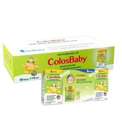 Sữa bột pha sẵn Colosbaby tăng cường sữa non, hỗ trợ miễn dịch cho bé trên 1 tuổi hộp 110ml/180ml