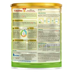 Sữa Bột ColosBaby Gold Thanh Nhạt 1+ Lon 800g - S (Cho bé 1-2 tuổi)
