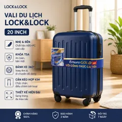 Vali Lock&Lock Size 20 inch (Hàng khuyến mãi Ensure)