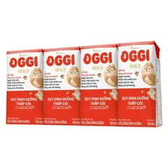 Thùng 48 hộp sữa Oggi Gold Hộp 110ml, 180ml (Cho bé trên 1 tuổi)