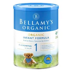 Sữa Bellamy Organic Classic Đạm A1 HMO Đủ Số Giúp Tăng Miễn Dịch, Hấp Thu Tốt Lon 800g Rubymilk 182
