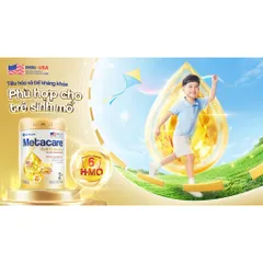 Combo 2 Lon Sữa Bột Metacare Opti C-SECTION Lon 800g - Dành Cho Bé Sinh Mỗ, Đề Kháng