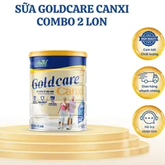 Combo 2 Lon Sữa bột Wincofood Goldcare Canxi (800g/Lon)