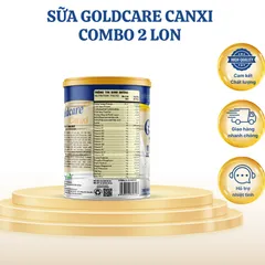 Combo 2 Lon Sữa bột Wincofood Goldcare Canxi (800g/Lon)