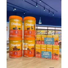 Sữa Bột Vinamilk Dielac Gold Lon 800g Hỗ Trợ Phát Triển Toàn Diện Số 1,2,3,4
