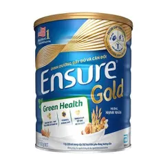 Sữa bột Ensure Gold Green Health Đạm thực vật hương Hạnh nhân 800g