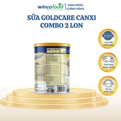 Combo 2 Lon Sữa bột Wincofood Goldcare Canxi (800g/lon) Chắc khoẻ xương, bổ sung dinh dưỡng