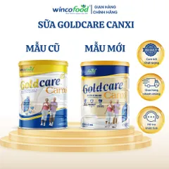Combo 2 Lon Sữa bột Wincofood Goldcare Canxi (800g/lon) Chắc khoẻ xương, bổ sung dinh dưỡng