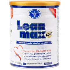 Sữa Lean Max Lon 850g dinh dưỡng cho Người Loãng Xương, Thận, Bổ Gan