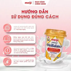 Thùng 12 hộp thực phẩm bổ sung Meiji Meibalance 125ml