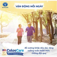 [Combo 2 Lon] Sữa bột Nutricare ColosCare Adult 800g
