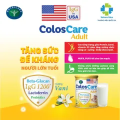 [Combo 2 Lon] Sữa bột Nutricare ColosCare Adult 800g