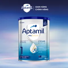 Sữa bột Aptamil Profutura Cesarbiotik New Zealand số 1/2/3 Lon 800g - Synbiotic đặc chế cho bé sinh mỗ
