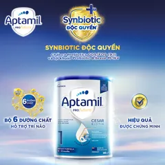 Sữa bột Aptamil Profutura Cesarbiotik New Zealand số 1/2/3 Lon 800g - Synbiotic đặc chế cho bé sinh mỗ
