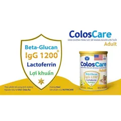 Sữa Bột Nutricare ColosCare Adult Lon 800g - Cho Người Lớn Tuổi