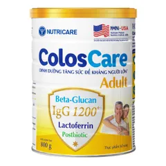 Sữa Bột Nutricare ColosCare Adult Lon 800g - Cho Người Lớn Tuổi