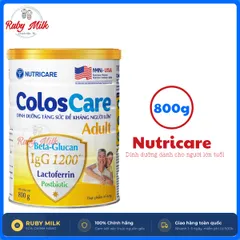 Sữa Bột Nutricare ColosCare Adult Lon 800g - Cho Người Lớn Tuổi