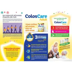 Sữa Bột Nutricare ColosCare Adult Lon 800g - Cho Người Lớn Tuổi