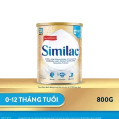 Combo 2 Lon Sữa bột SIMILAC 0+ Dinh Dưỡng 5G mới 800g