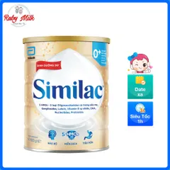 Combo 2 Lon Sữa bột SIMILAC 0+ Dinh Dưỡng 5G mới 800g