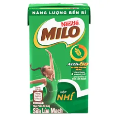 [Combo 3 lốc] Sữa Milo lúa mạch Nestle 110ml/180ml
