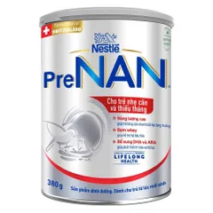 Sữa Bột Nestle PRENAN Lon  380g (Cho Trẻ Nhẹ Cân, Thiếu Tháng)