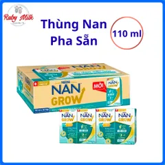 Combo 2 Lốc Sữa nước Nestle NANGROW Hộp 110ml (8 Hộp)