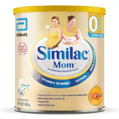 Sữa bột Similac Mom IQ Plus Hương Vani Lon 900g chính hãng