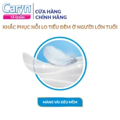 Combo 2 Gói Tã/Bỉm Quần Người Lớn Caryn siêu thấm dành Cho Người Già Size M/L/XL