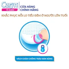 Combo 2 Gói Tã/Bỉm Quần Người Lớn Caryn siêu thấm dành Cho Người Già Size M/L/XL