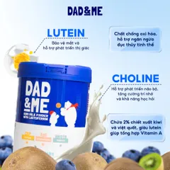 Sữa Dad and Me CBP Lon 800g - Tăng Đề Kháng & Chiều Cao Vượt Trội Cho Bé Từ 3 Tuổi Hàng Chính Hãng Đủ Tem Phụ Dad&Me