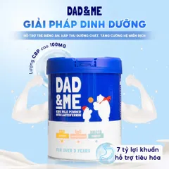Sữa Dad and Me CBP Lon 800g - Tăng Đề Kháng & Chiều Cao Vượt Trội Cho Bé Từ 3 Tuổi Hàng Chính Hãng Đủ Tem Phụ Dad&Me