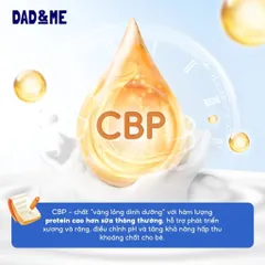 Sữa Dad and Me CBP Lon 800g - Tăng Đề Kháng & Chiều Cao Vượt Trội Cho Bé Từ 3 Tuổi Hàng Chính Hãng Đủ Tem Phụ Dad&Me